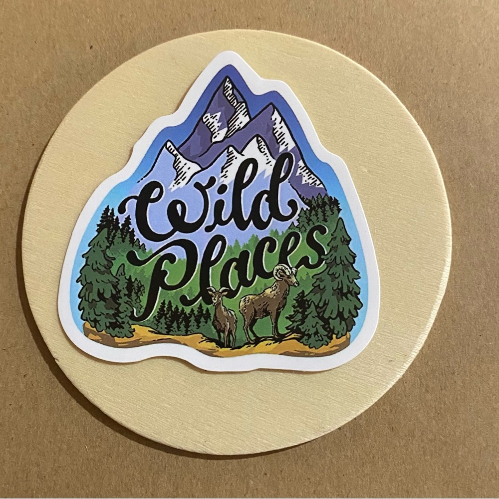π20/$12π Wild Places Sticker